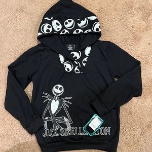 Nightmare Before Christmas Hoodie 10/12 NWT